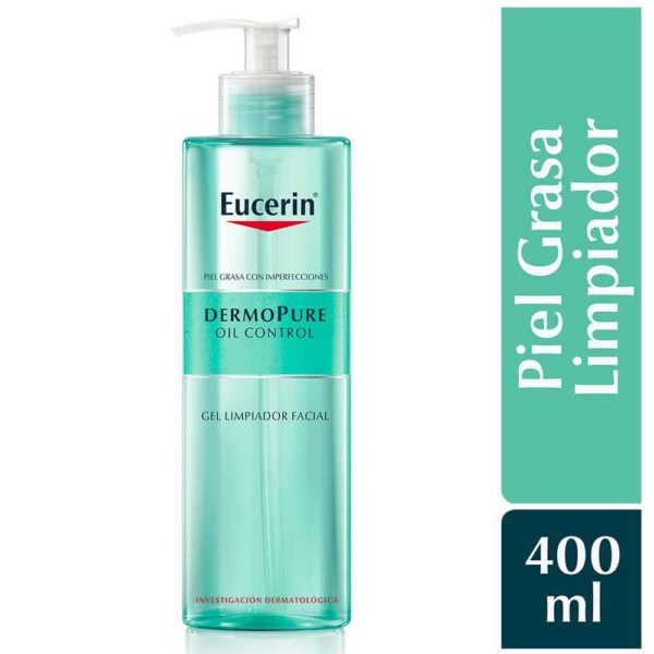EUCERIN DERMOPURE OIL CONTROL GEL LIMPIADOR FACI 400 ML