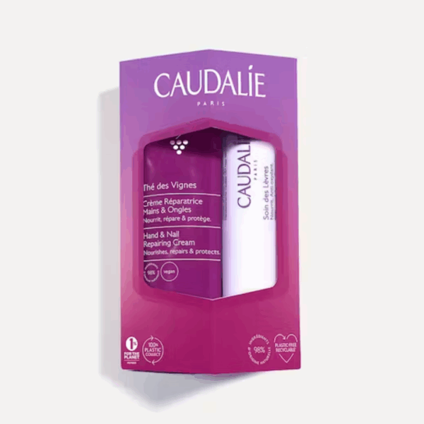 CAUDALIE DUO CREMA MANOS+LABIAL THE DES VIGNES
