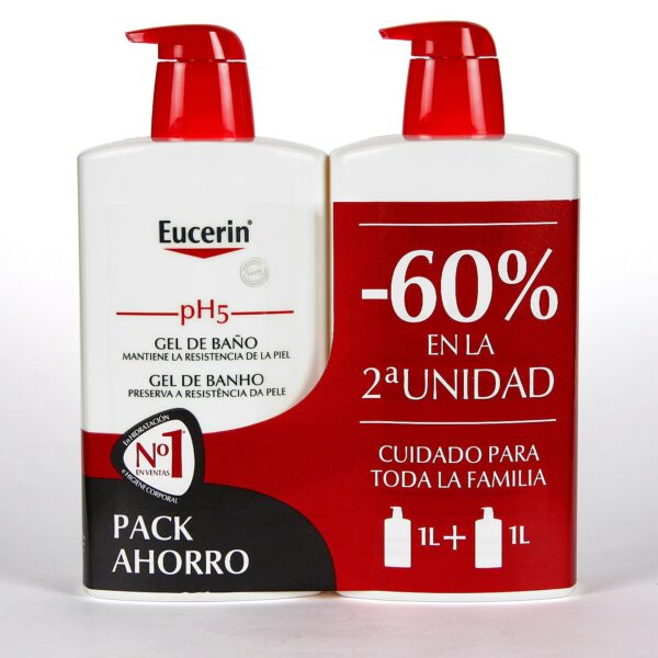EUCERIN GEL DE BAÑO DUPLO 1 L