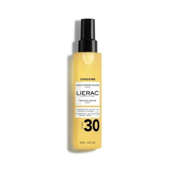 LIERAC SUNISSIME ACEITE SOLAR SPF 30 CUERPO 150 ML