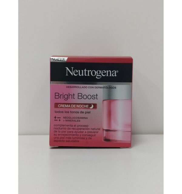 NEUTROGENA BRIGHT BOOST CREMA DE NOCHE 1 ENVASE 50 ML